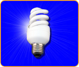 13W ES Low energy spiral bulb